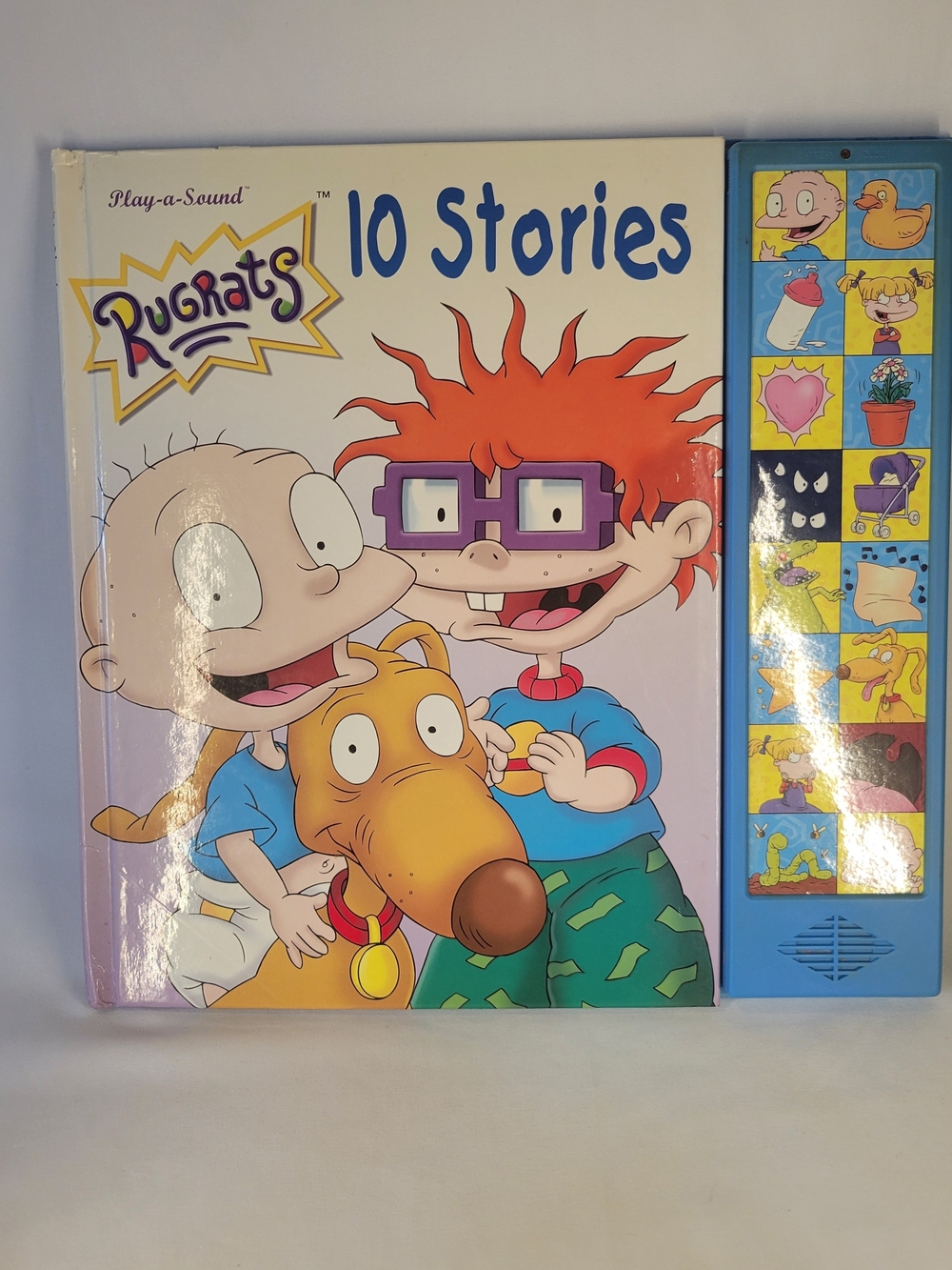 Vintage Rugrats Play-a-Sound 10 Stories Interactive Book
